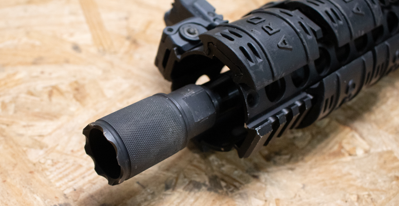 ANDERSON MANUFACTURING AM-15 5.56mm Semi-Auto Pistol with Quad Rail Handguard (Magazine Not Included)