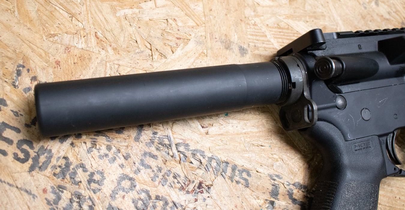ANDERSON MANUFACTURING AM-15 5.56mm Semi-Auto Pistol with Quad Rail Handguard (Magazine Not Included)