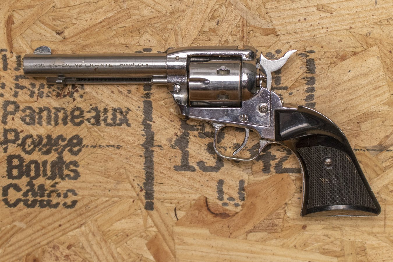 F.I.E E-15 .22LR Police Trade-In Revolver
