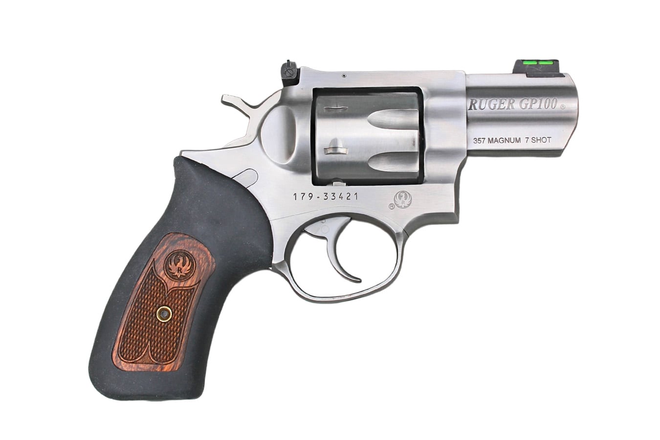 Ruger GP100 357 Magnum 7-Shot Double-Action Revolver with 2.5-Inch Barrel