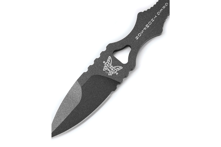 Benchmade Knife Mini SOCP Dagger Tungsten Grey Cerakote