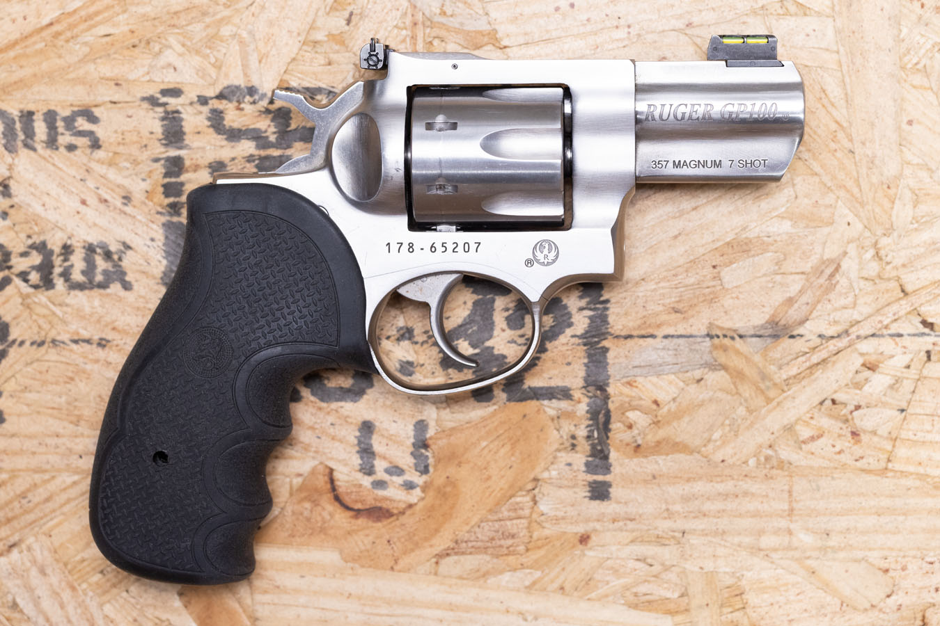 RUGER GP100 357Mag Police Trade-In Revolver Stainless