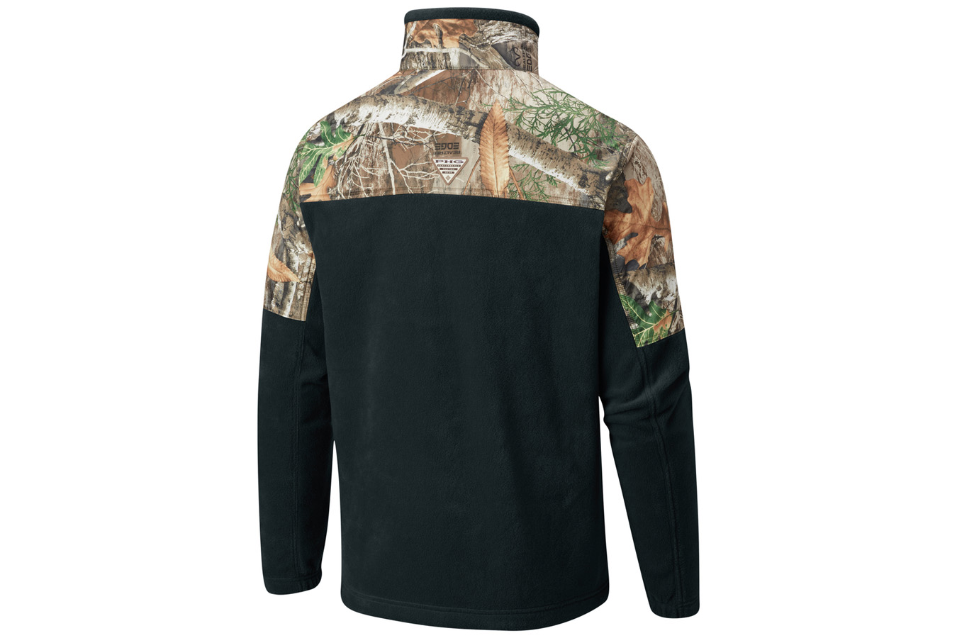 Columbia Men's PHG Fleece Overlay Quarter-Zip Pullover