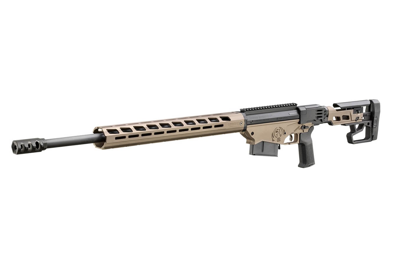 RUGER Precision 300 PRC Bolt-Action Rifle with Smoked Bronze Cerakote Finish