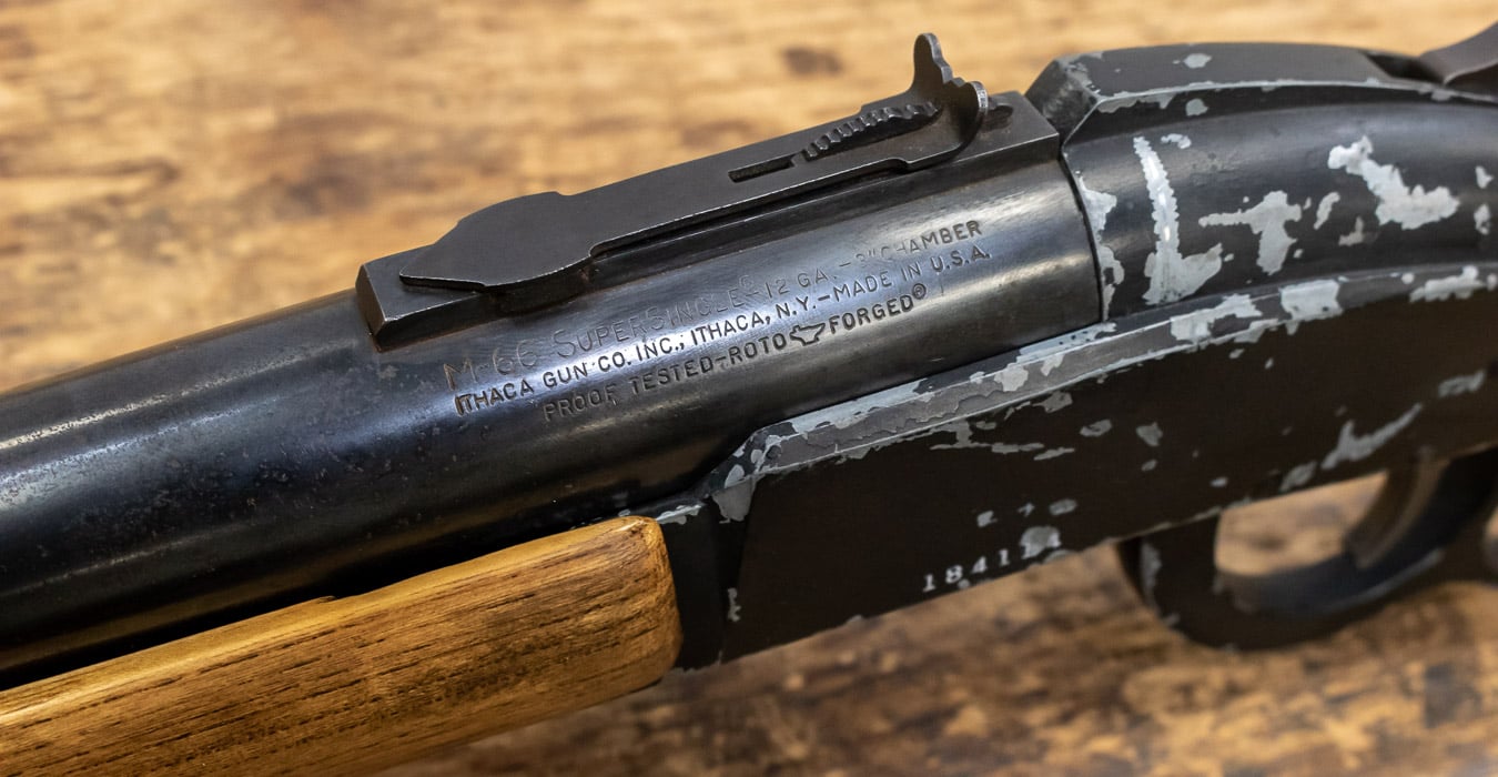 ITHACA M-66 Supersingle 12 Gauge Used Trade-in Single Shot Shotgun