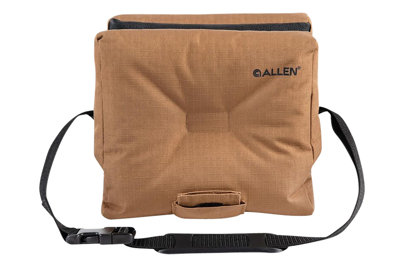 ALLEN COMPANY Unfilled Bench Shooting Bag Black/Tan