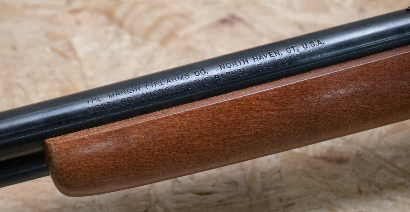 MARLIN 60 22 LR Police Trade-In Rifle (JM Stamp)