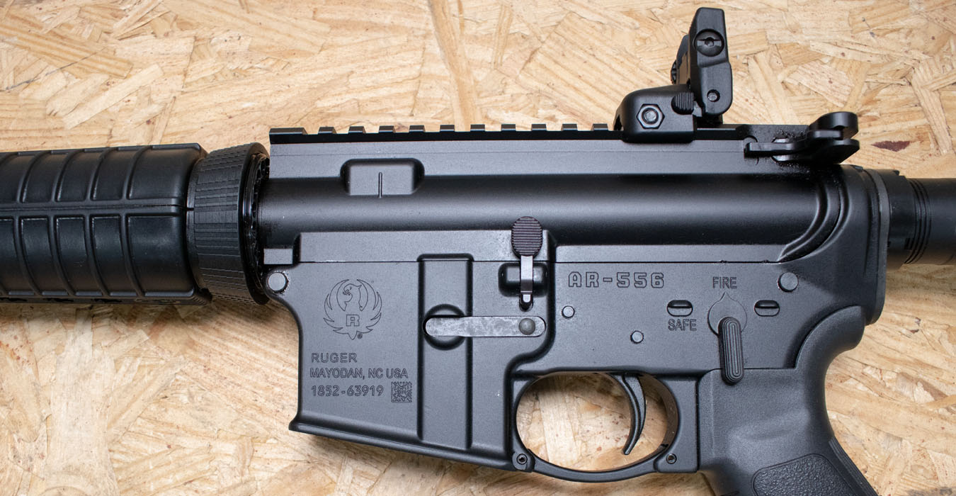 RUGER AR-556 5.56mm Used Trade-In Rifle (Magazine Not Included)