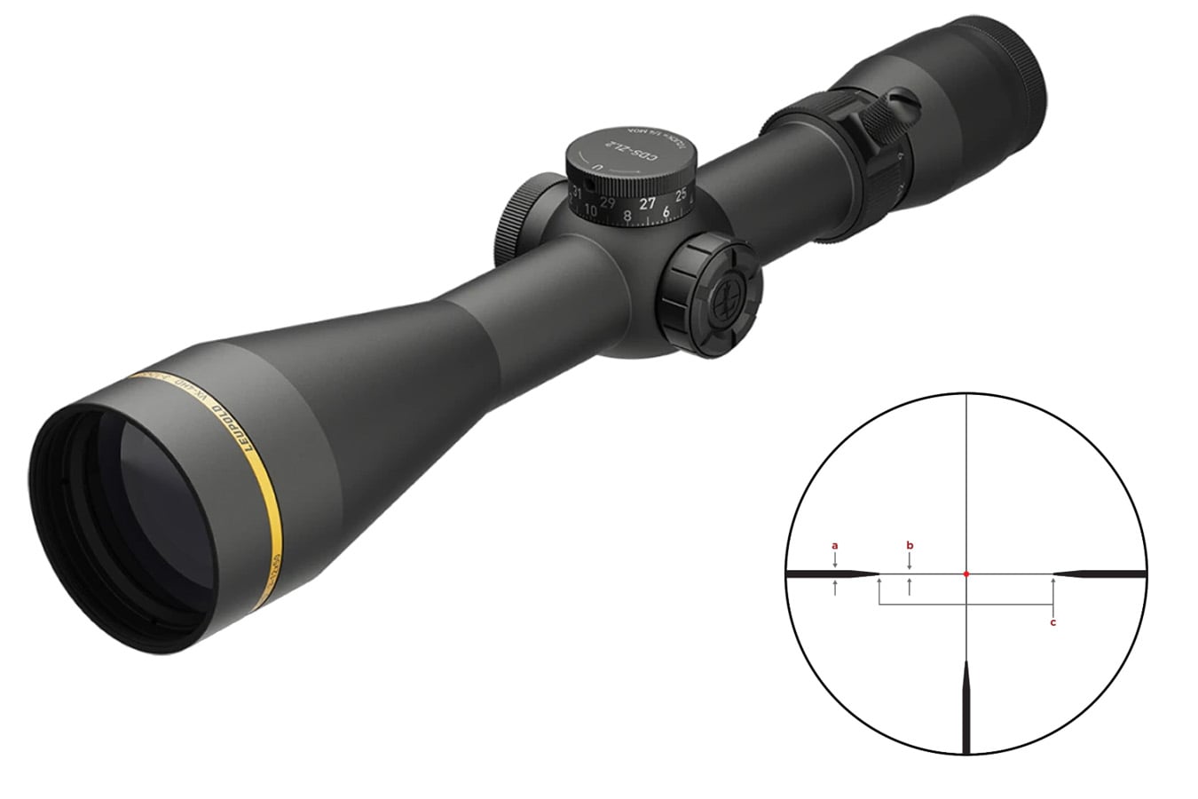 LEUPOLD VX 4HD 3-12x50 30mm CDS ZL2 Illumination  Firedot Twilight Hunter