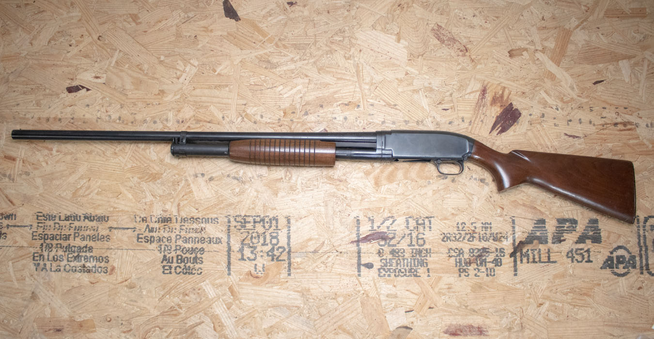 WINCHESTER FIREARMS Model 12 12-Gauge Police Trade-In Shotgun