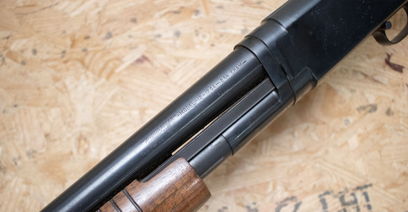WINCHESTER FIREARMS Model 12 12-Gauge Police Trade-In Shotgun