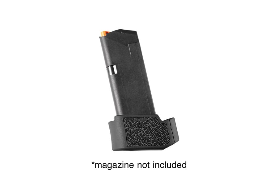 HOGUE INC Glock 19 10 Rubber Grip Extension Base Pad for 15 Round Magazines in Glock 26
