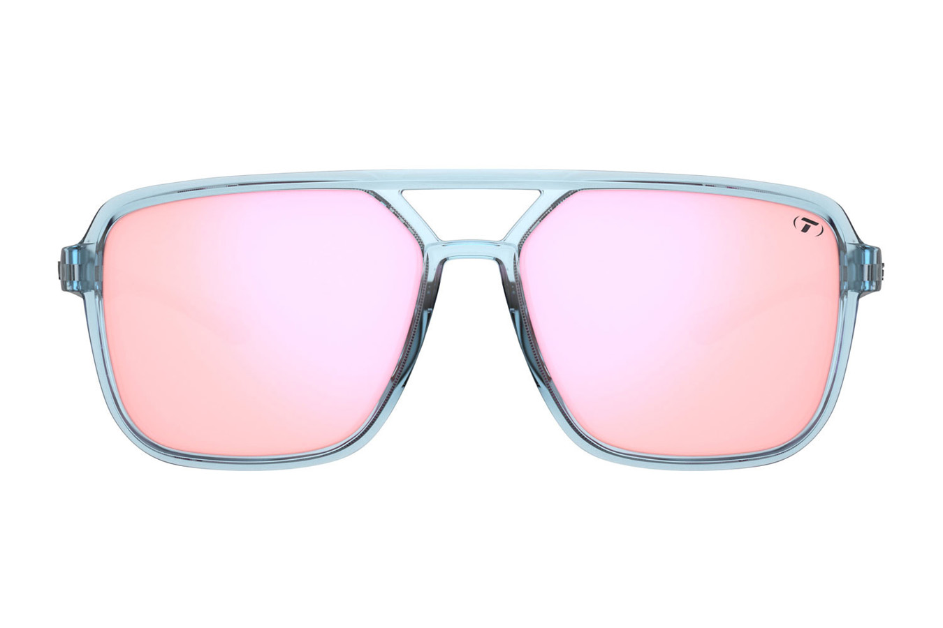 TIFOSI Salto Blue Horizon with Pink Mirror Lenses