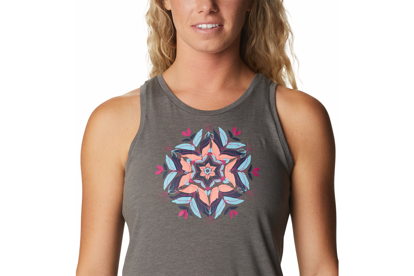 Columbia Women`s Bluff Mesa Graphic Tank Top