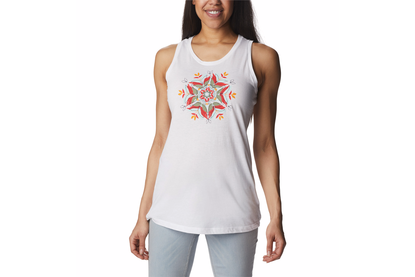 Columbia Women`s Bluff Mesa Graphic Tank Top