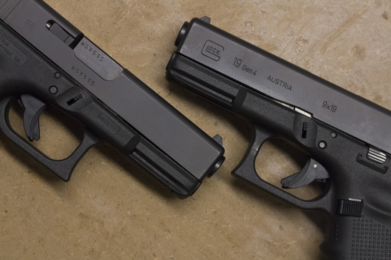 GLOCK 19 Gen4 9mm Police Trade-ins (Very Good Condition)