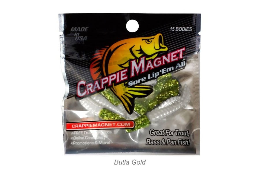 CRAPPIE MAGNET 15 Piece Body Pack - Butla Gold