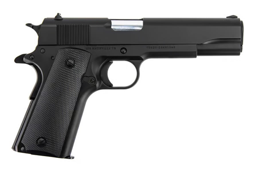 Tisas 1911A1 Service 9 9mm with Black Cerakote Finish and 5 Inch Barrel