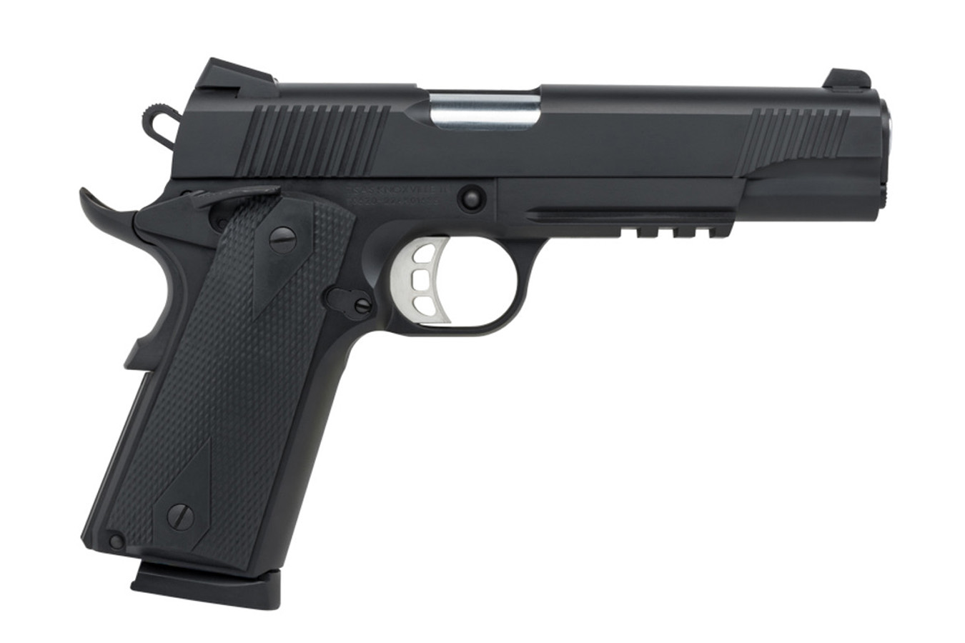 TISAS 1911 Duty 45 ACP Pistol with 5 inch Barrel and Black Cerakote Finish