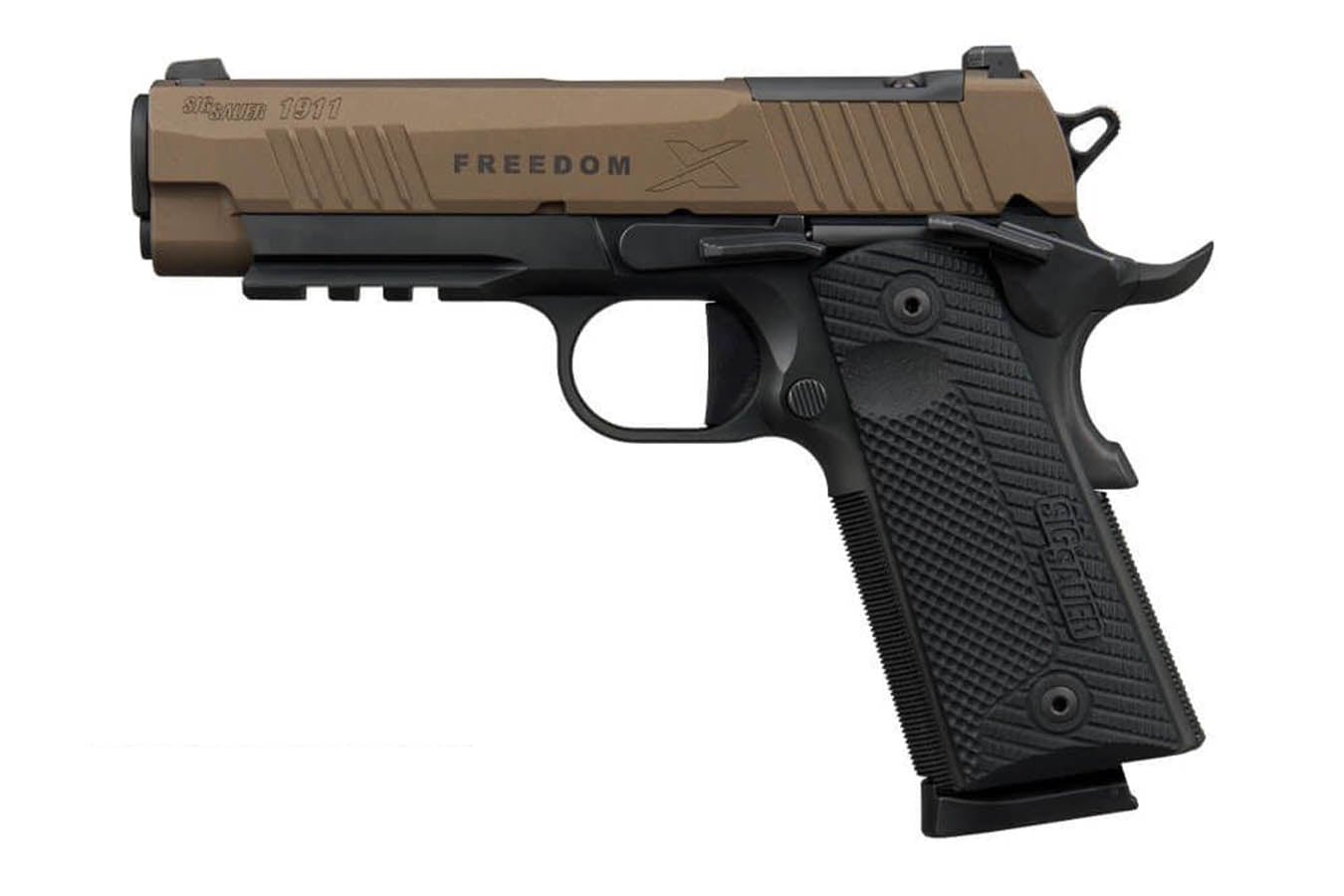 SIG SAUER 1911-XCARRY Freedom Bronze 45 ACP Optic Ready Pistol