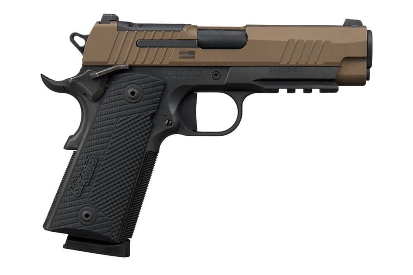 SIG SAUER 1911-XCARRY Freedom Bronze 45 ACP Optic Ready Pistol