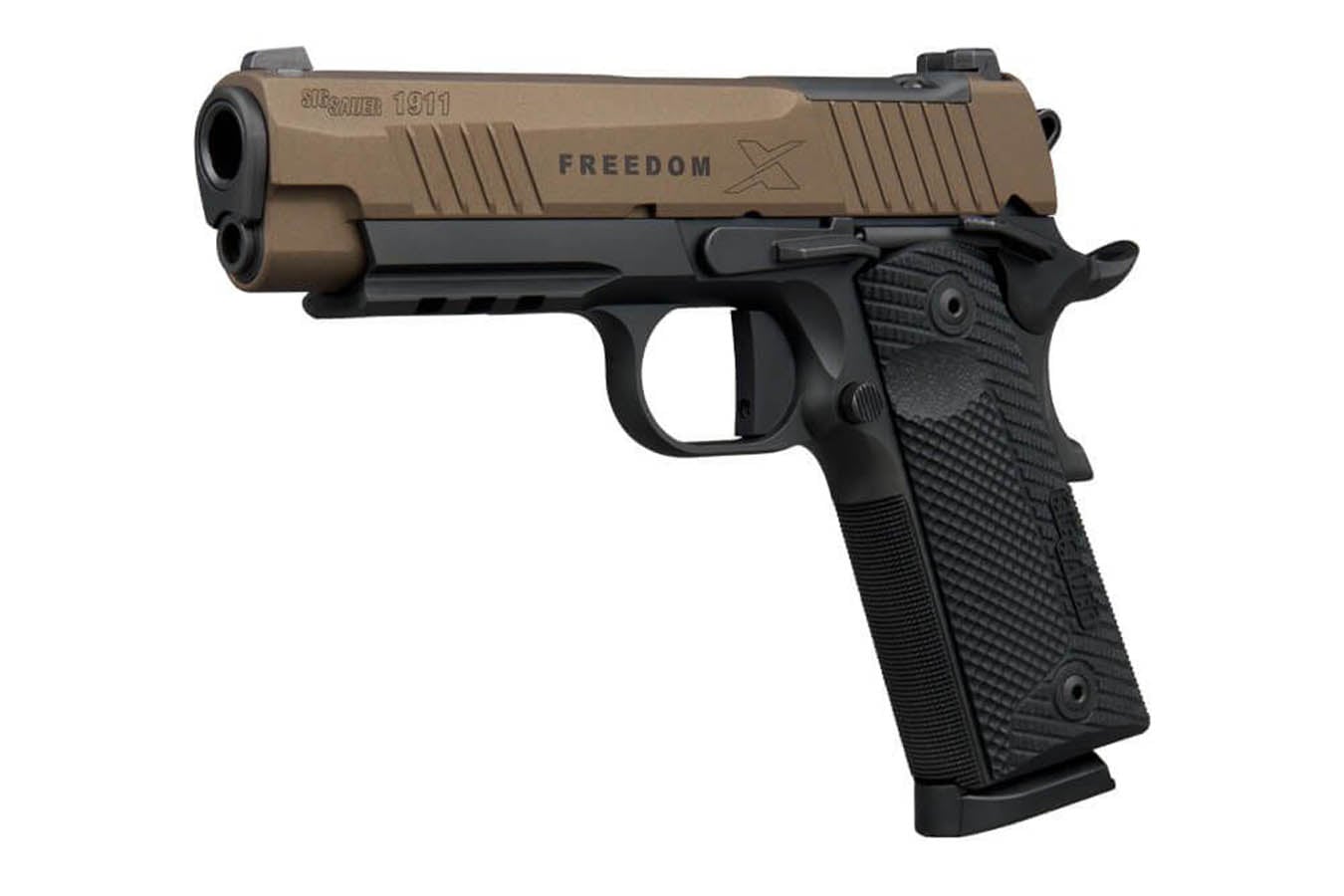 SIG SAUER 1911-XCARRY Freedom Bronze 45 ACP Optic Ready Pistol
