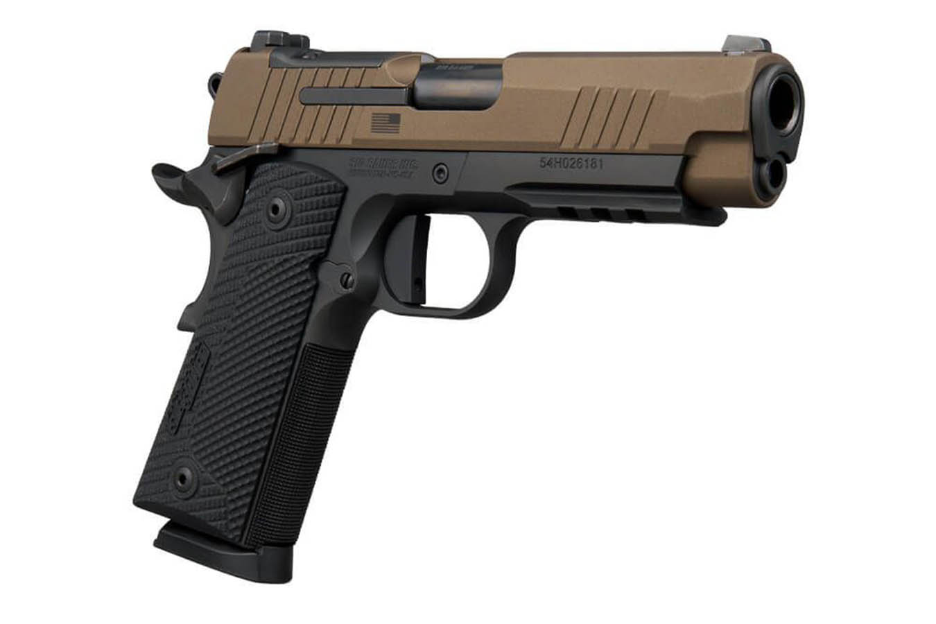 SIG SAUER 1911-XCARRY Freedom Bronze 45 ACP Optic Ready Pistol