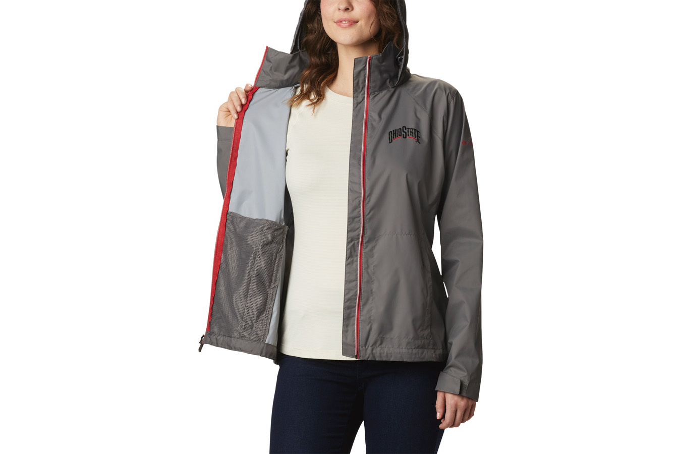 Columbia Women's Switchback Full-Zip Hoodie Jacket - Ohio State