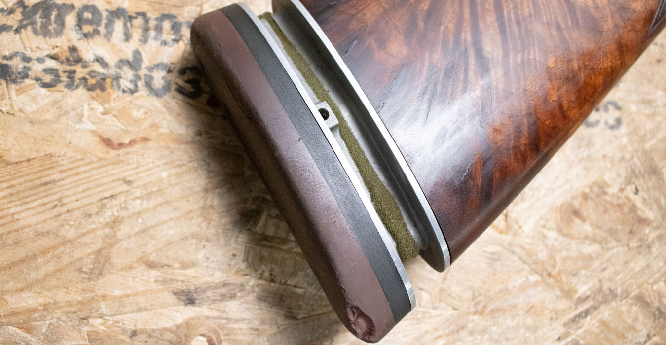 WINCHESTER FIREARMS Model 12 12-Gauge Police Trade-In Shotgun with Vented Ribbed Barrel