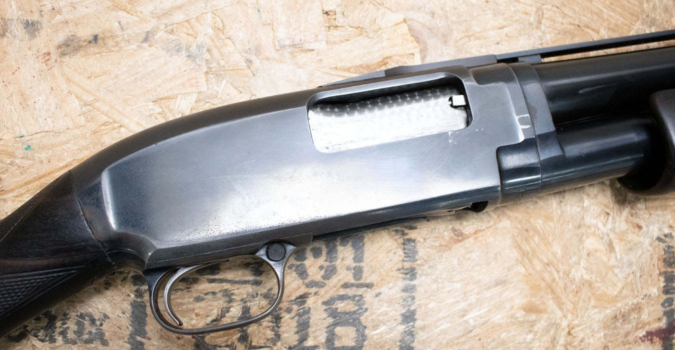 WINCHESTER FIREARMS Model 12 12-Gauge Police Trade-In Shotgun with Vented Ribbed Barrel