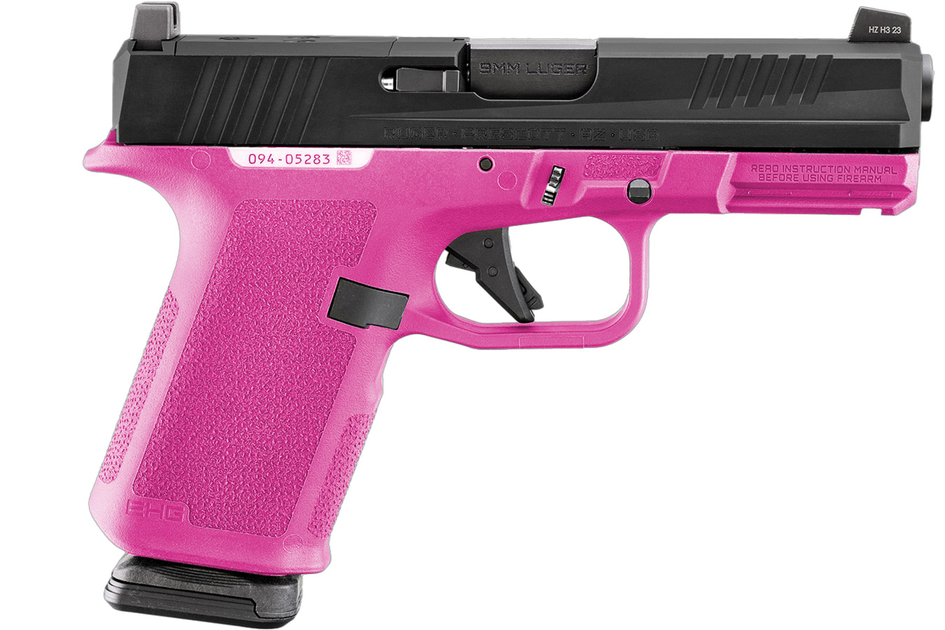 RUGER RXM 9mm Optic Ready Pistol with Hot Pink Frame