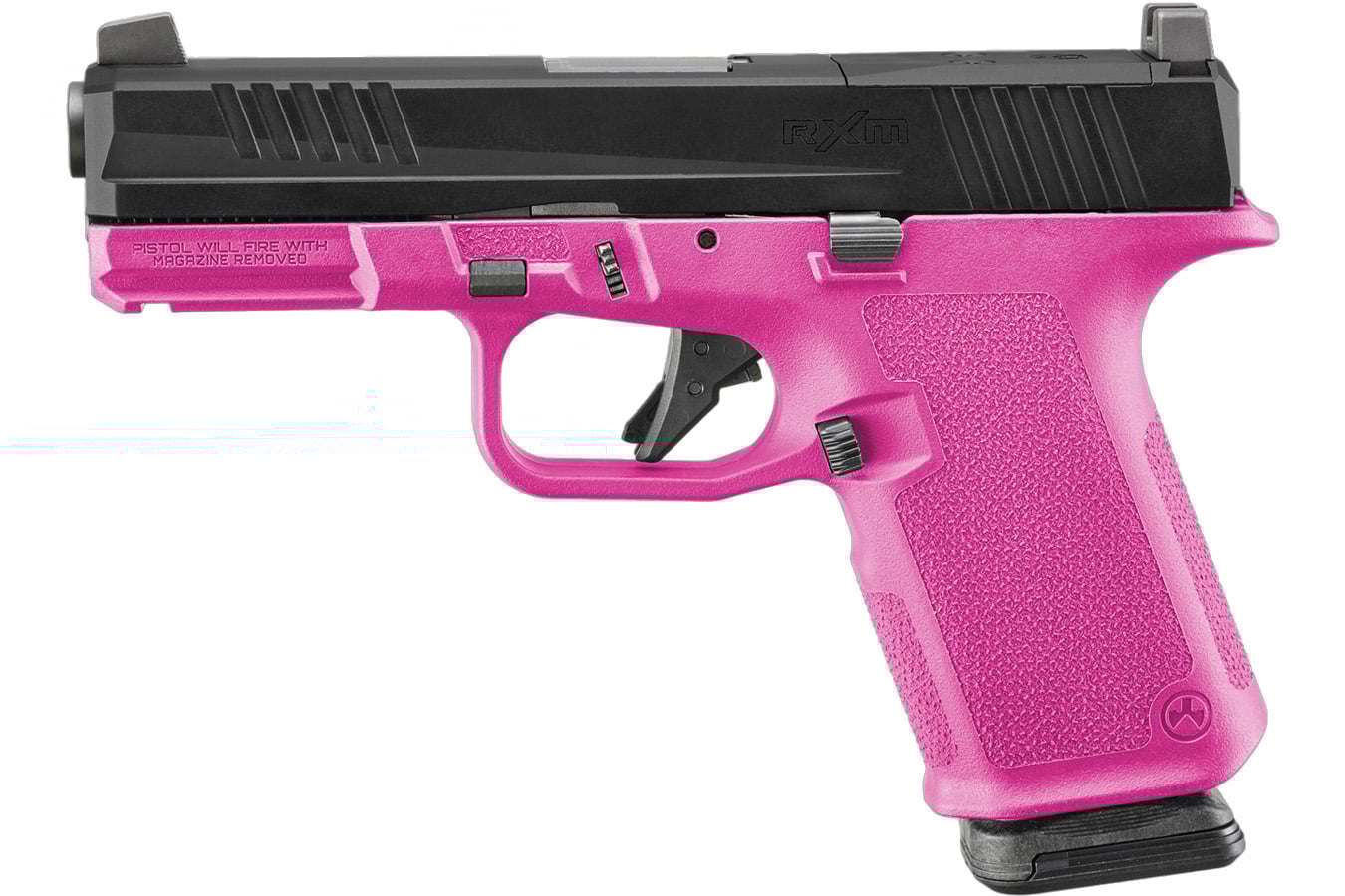 RUGER RXM 9mm Optic Ready Pistol with Hot Pink Frame
