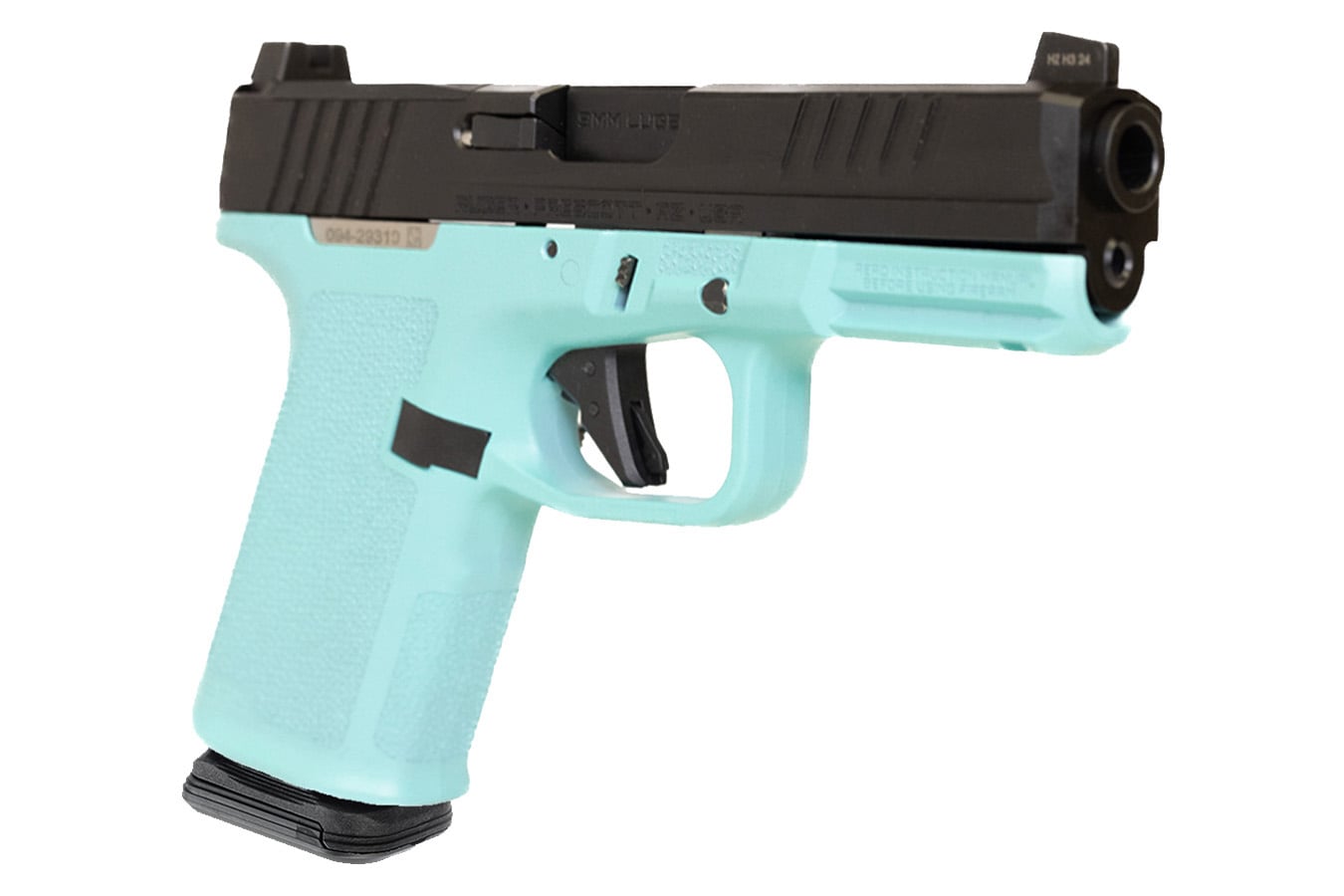 Ruger RXM 9mm Optic Ready 15+1 Striker-Fired Pistol with Robin`s Egg Blue Finish