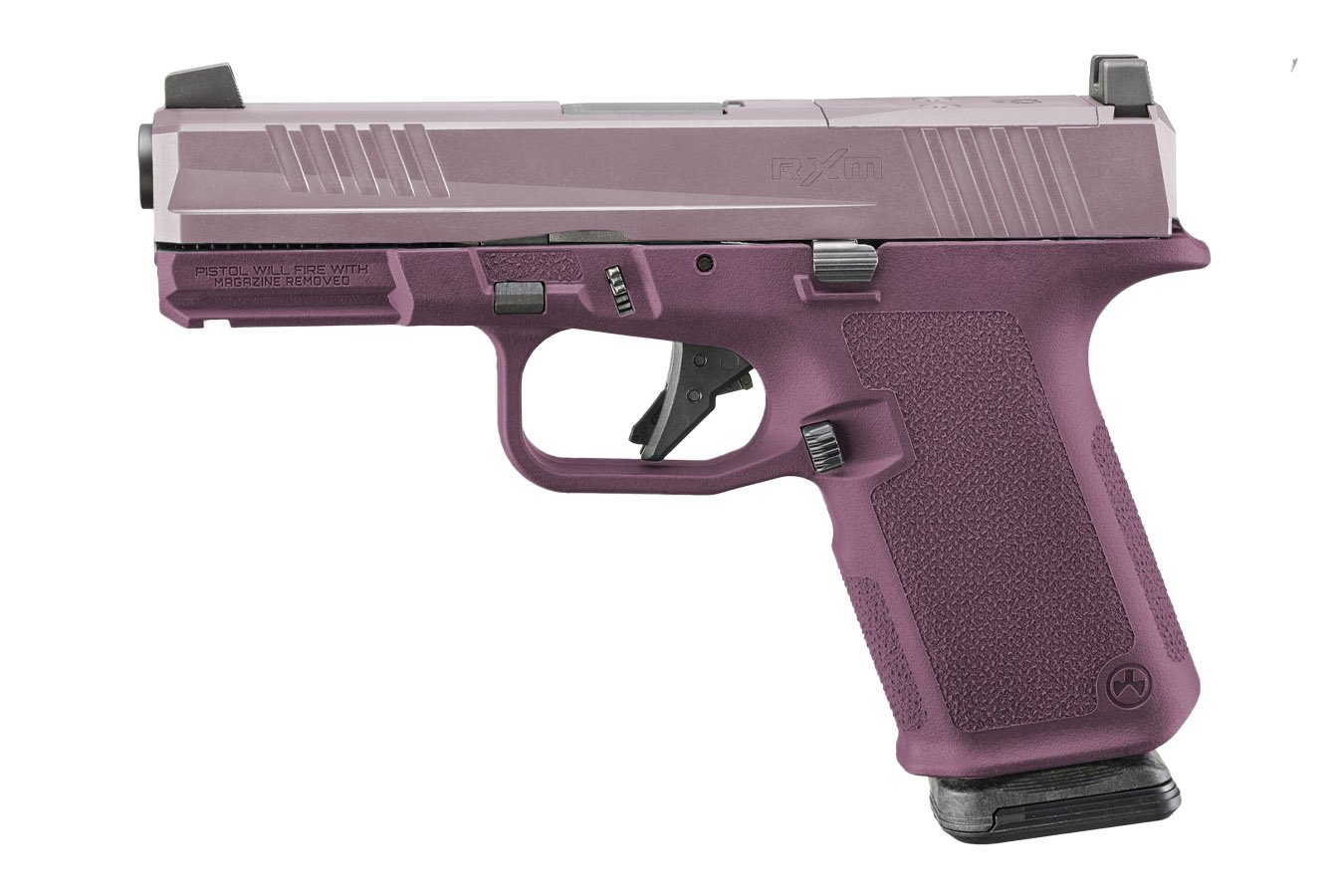 Ruger RXM 9mm Optic Ready 15+1 Pistol with Two-Tone Blush Finish
