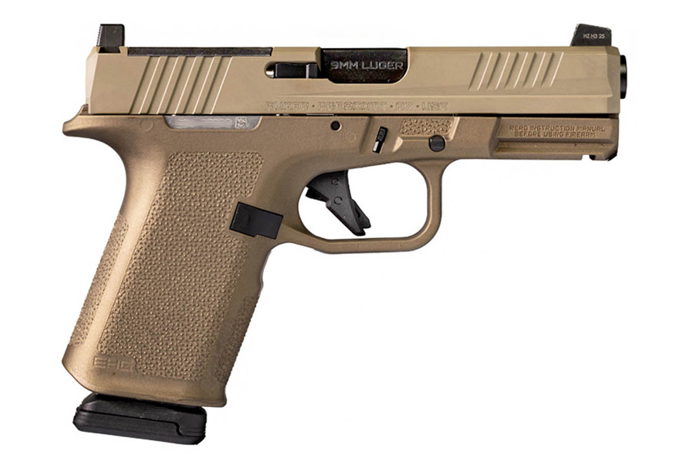 Ruger RXM 9mm Optic Ready 15+1 Striker-Fired Pistol with FDE Magpul Enhanced Grip