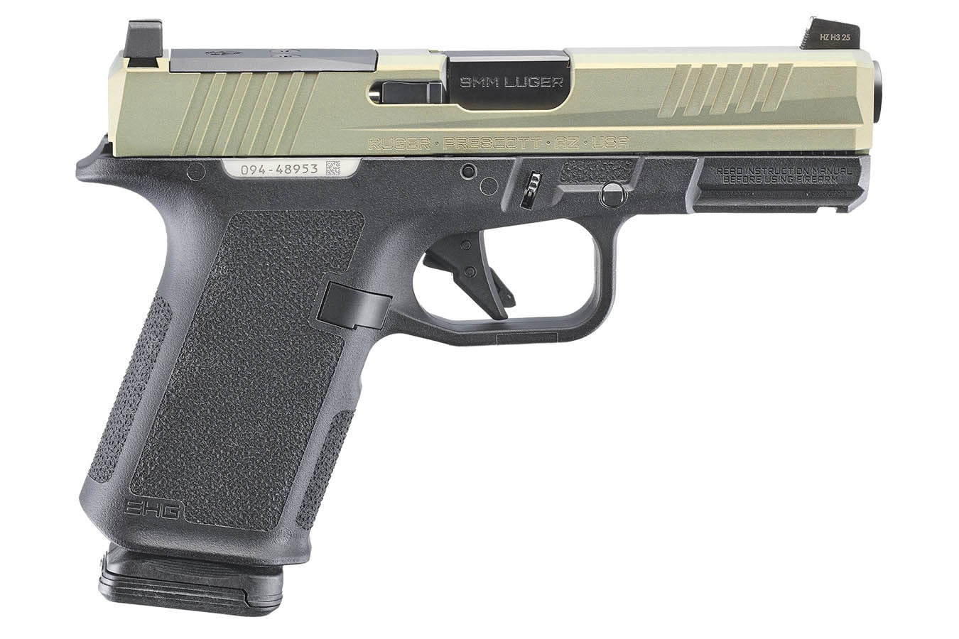 RUGER RXM 9mm Optic Ready 15+1 Striker-Fired Pistol with Sundown Alloy Cerakote Slide