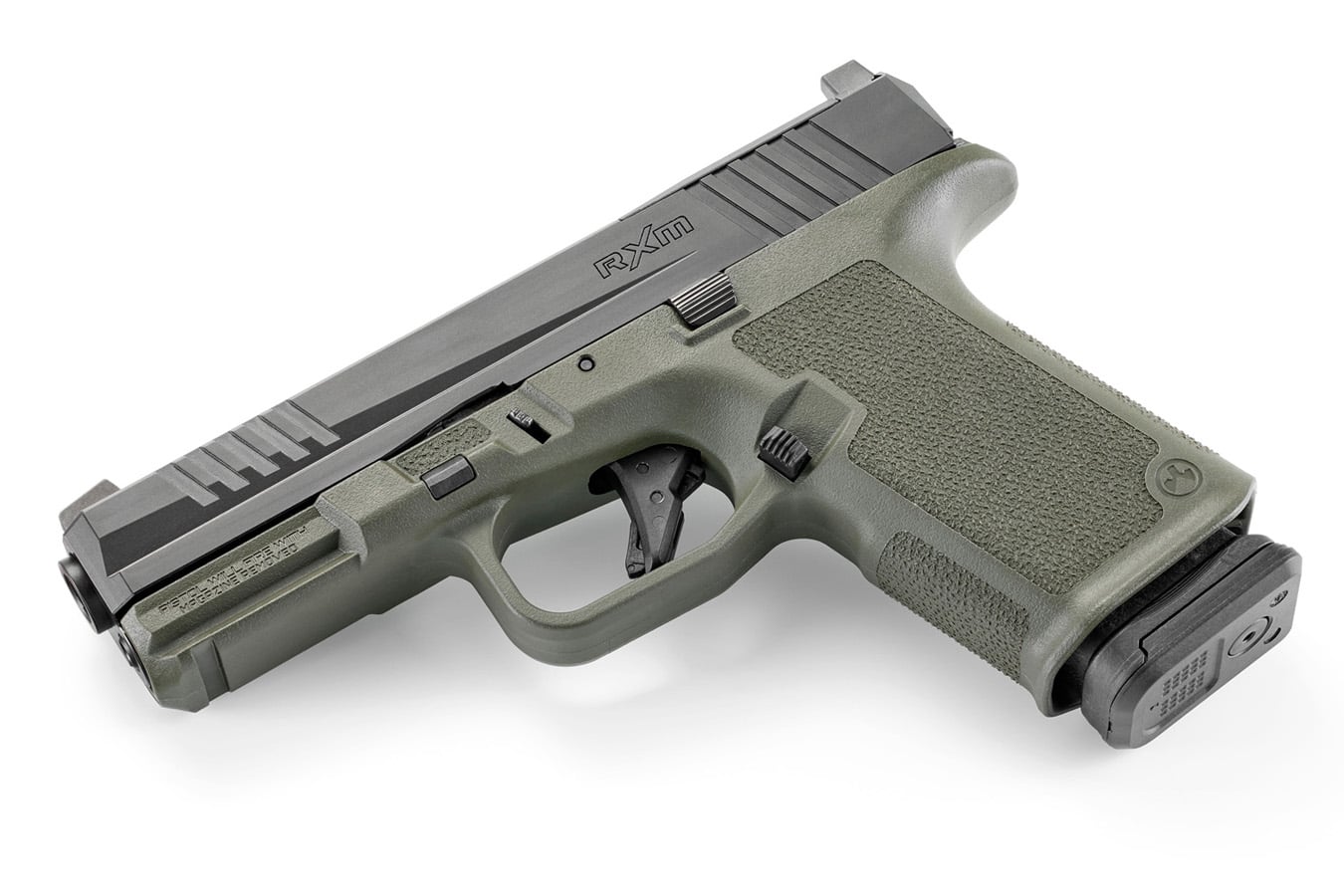 RUGER RXM 9mm Optic Ready Pistol with ODG Frame and Black Slide