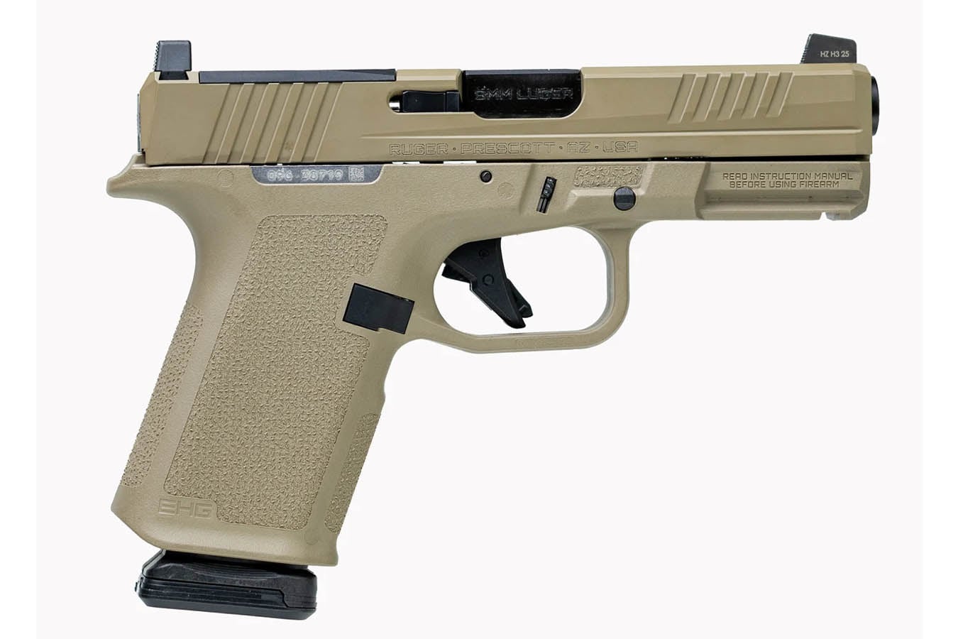 RUGER RXM 9mm Optic Ready FDE Pistol