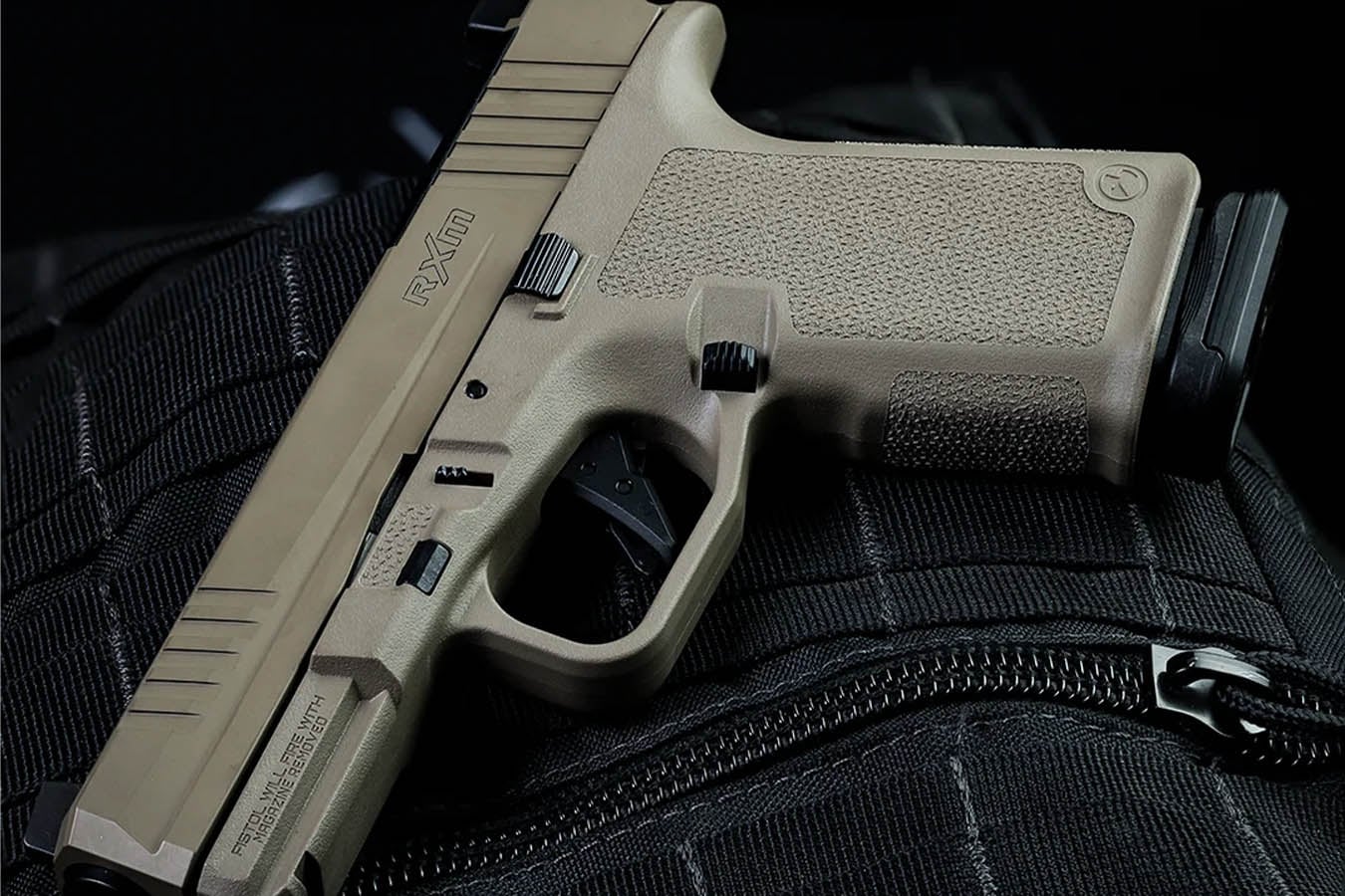 RUGER RXM 9mm Optic Ready FDE Pistol