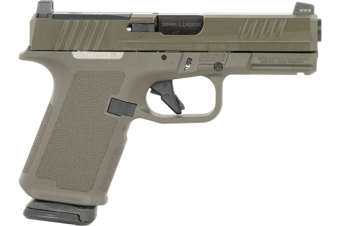 Ruger RXM 9mm Compact Optic Ready Pistol with ODG Frame