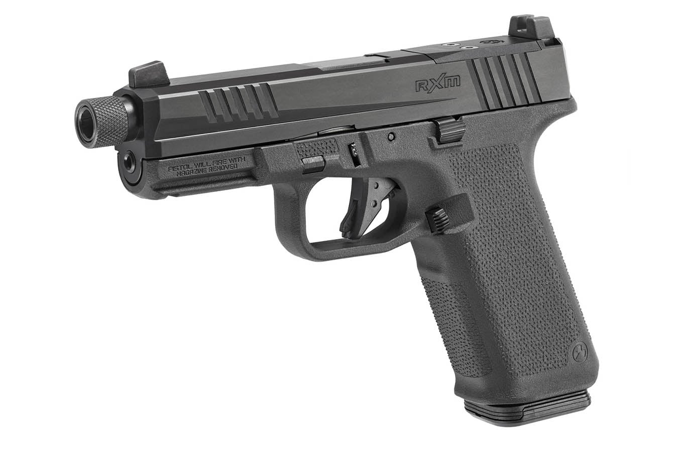 RUGER RXM 9mm Full-Size 17+1 Optic Ready Pistol with Threaded Barrel