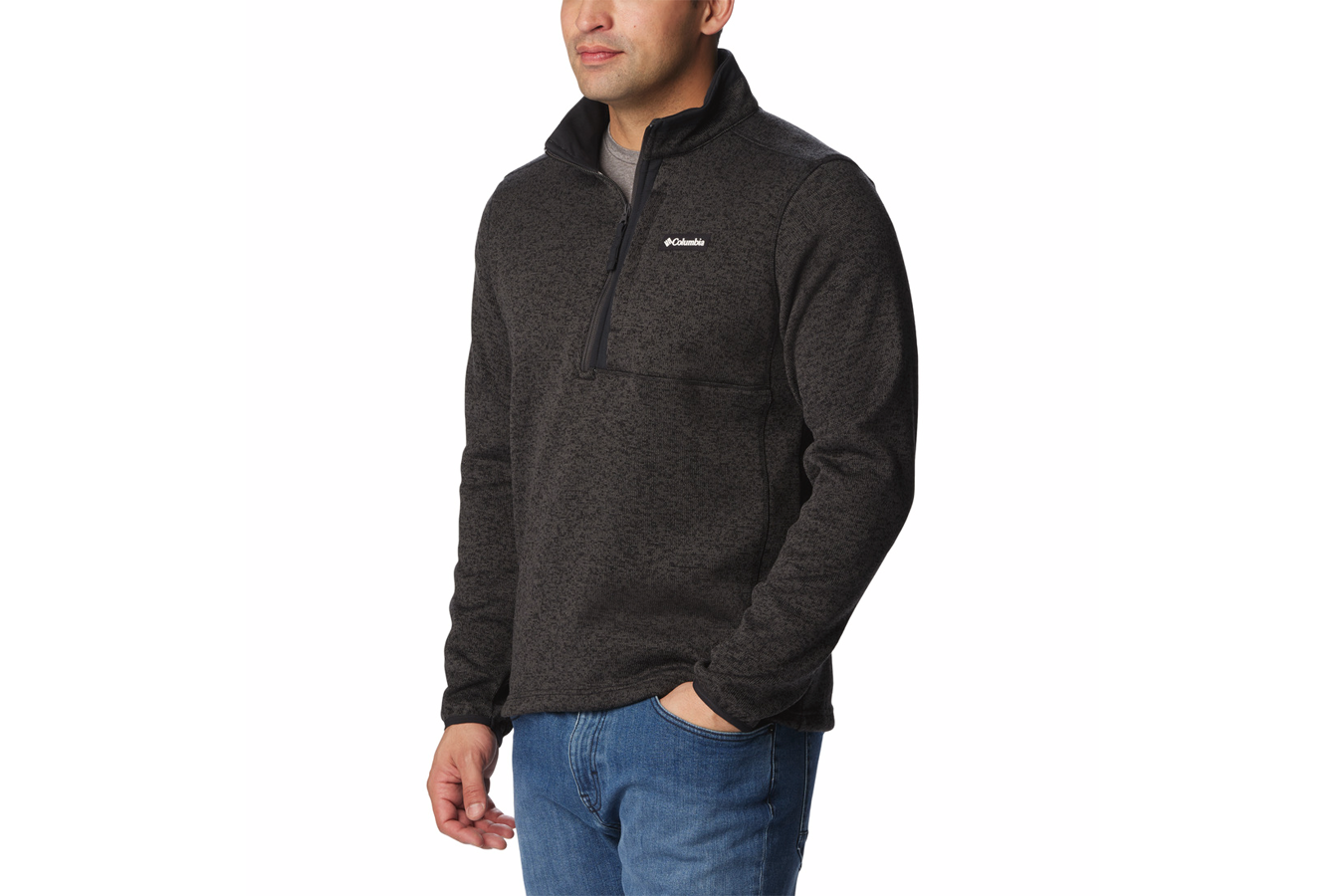 Columbia Men`s Sweater Weather Half Zip Pullover