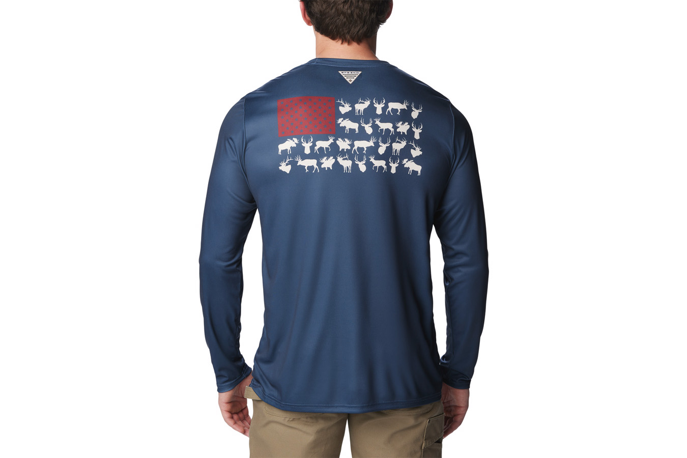 Columbia Men's PHG Terminal Shot Game Flag Long Sleeve
