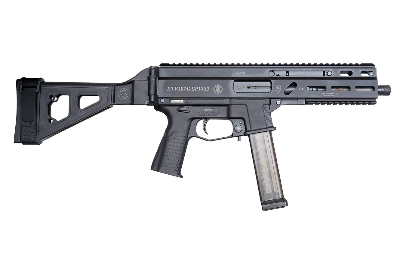 Grand Power Stribog SP10A3 10mm Semi-Auto Pistol