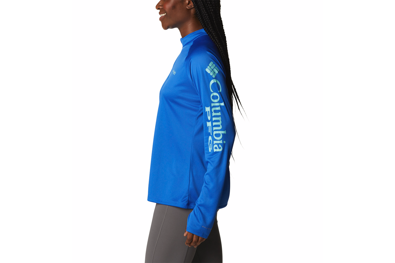 Columbia Women's PFG Tidal Tee Quarter Zip Long Sleeve Shirt