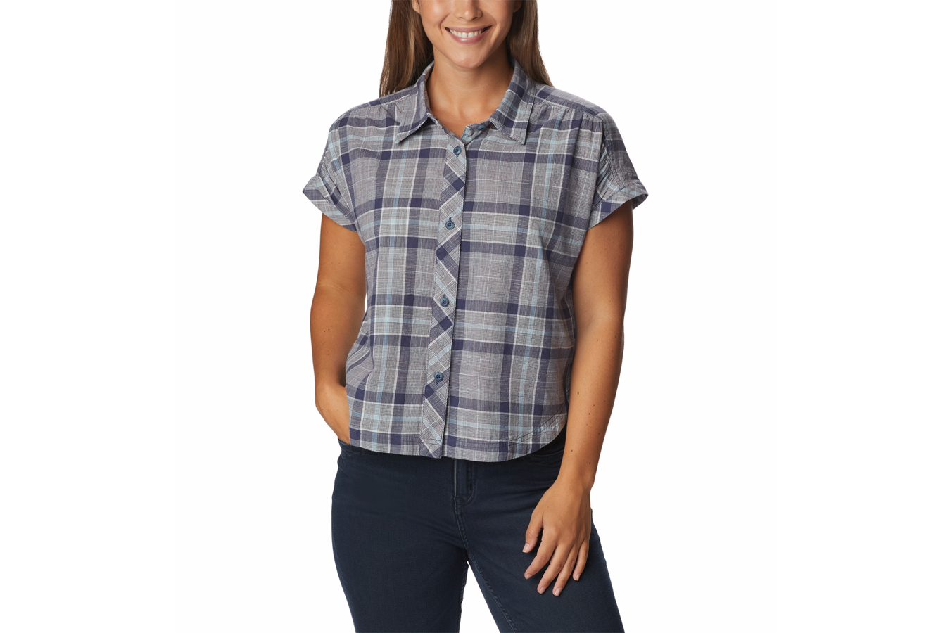 Columbia Women’s Camp Henry IV Casual Short Sleeve Shirt