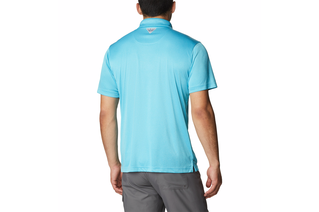 Columbia Men`s Terminal Tackle Heather Short-Sleeve Polo