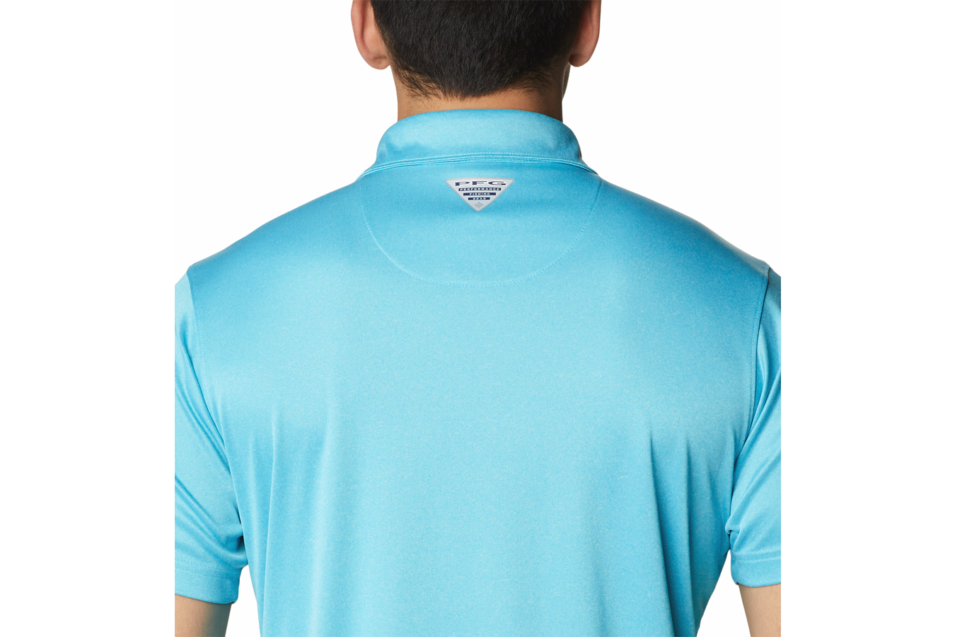 Columbia Men`s Terminal Tackle Heather Short-Sleeve Polo