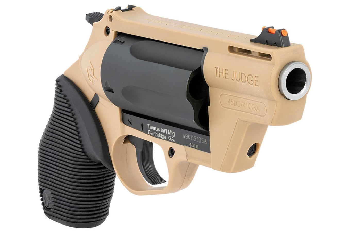 TAURUS Judge Public Defender 45 Colt/410-Bore Revolver with FDE Finish
