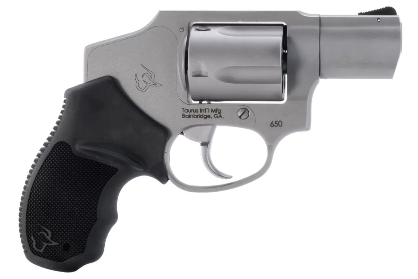 TAURUS Model 650 357 Magnum Double Action Revolver with Matte Stainless Steel Finish